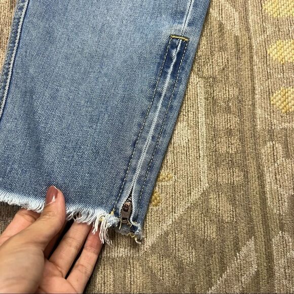 One X One Teaspoon Distressed Freebirds Boyfriend Cut Jeans - Picture 8 of 10